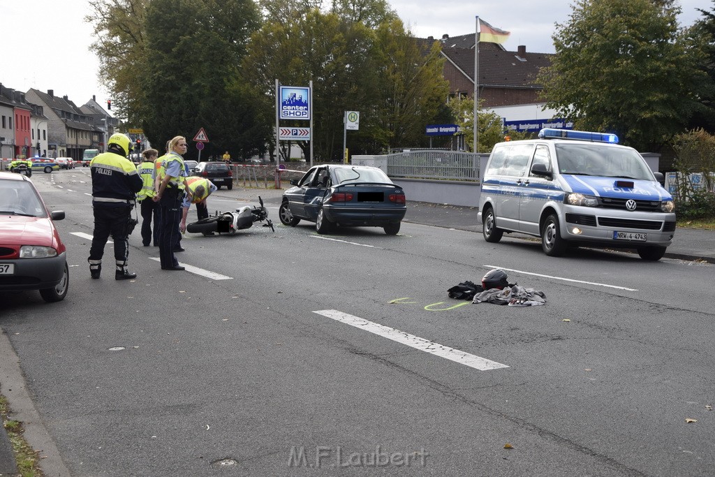 VU Krad PKW Koeln Duennwald Berlinerstr P070.JPG - Miklos Laubert